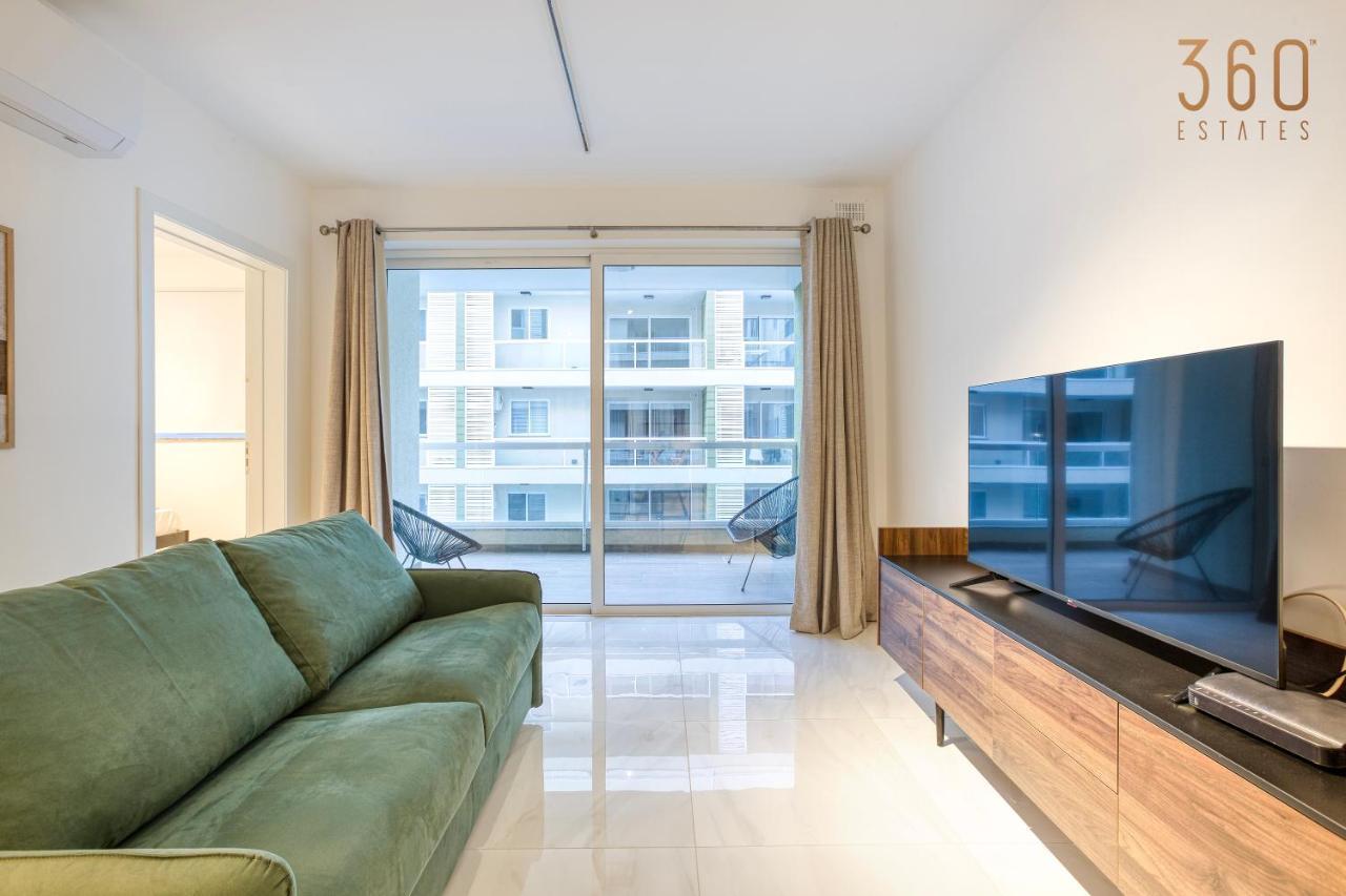 Modern 2Br Apt With Private Terrace & Sofa Bed By 360 Estates St Paul's Bay Zewnętrze zdjęcie