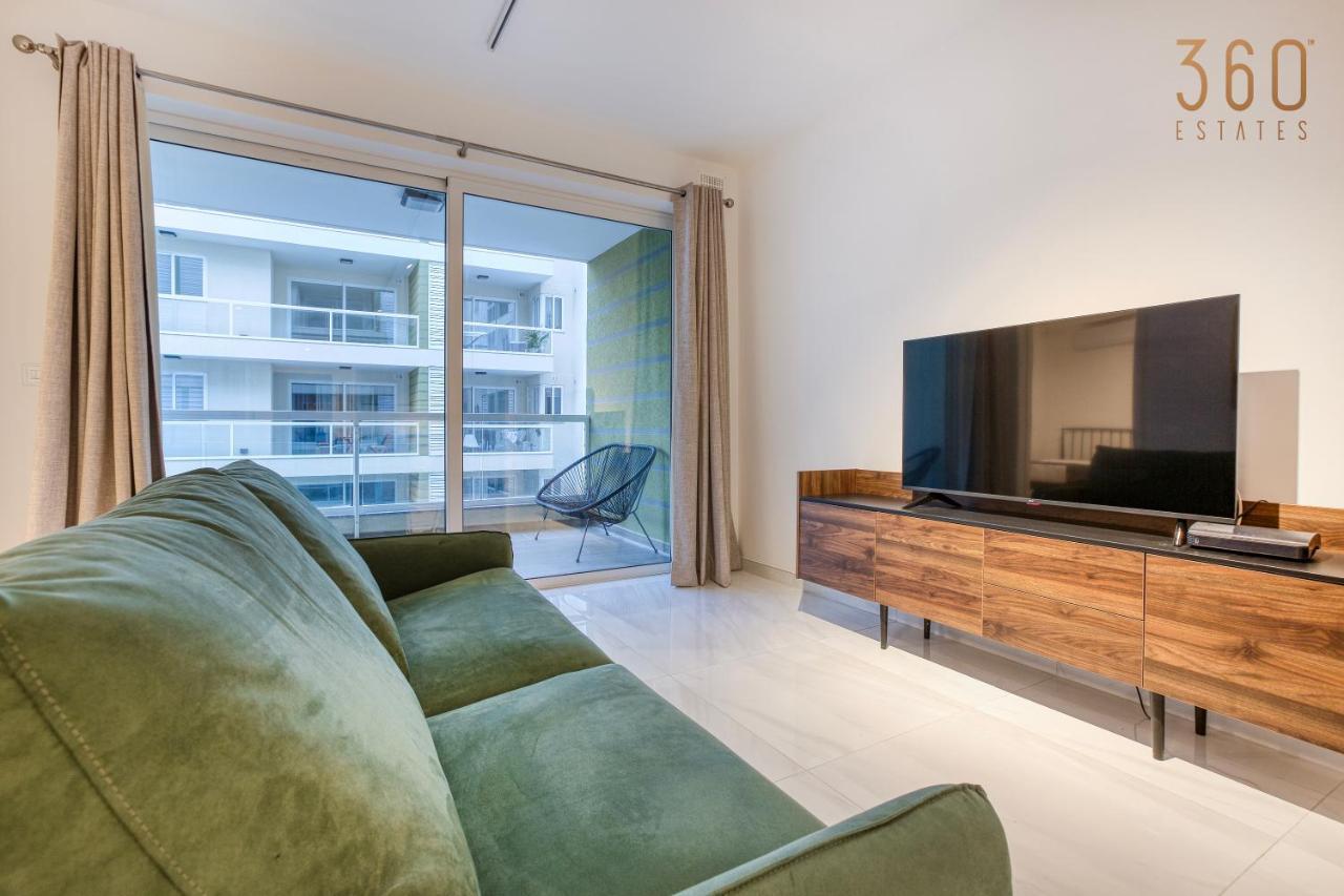 Modern 2Br Apt With Private Terrace & Sofa Bed By 360 Estates St Paul's Bay Zewnętrze zdjęcie